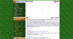 Desktop Screenshot of bebekjonirestaurant.com